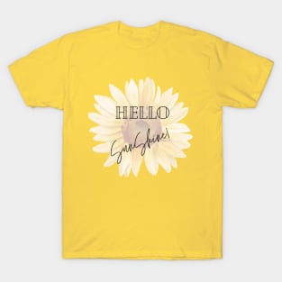 Hello Sunshine, Sunflower T-Shirt